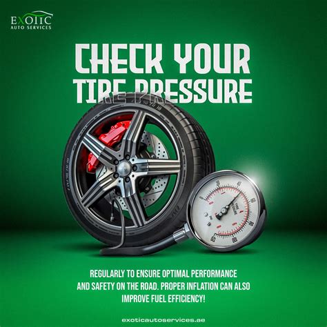 Exotic Auto Services On Instagram Check Your Tire Pressure Regularly