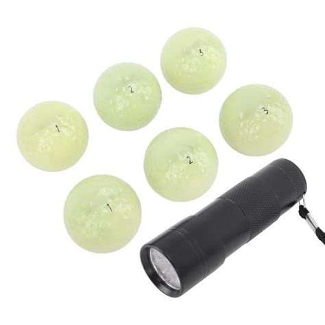 Vgeby Glow Balls Fluorescent Night Sports Pcs Luminous Durables