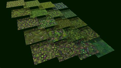 Grass Forest Floor 20 Textures Handpainted Buy Royalty Free 3d Model By Texture Me