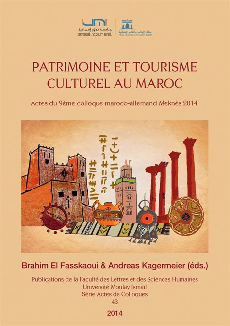 PDF Patrimoine et tourisme culturel au Maroc Actes du 9ème colloque