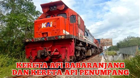 Intip Kereta Api Melewati Rel Di Jembatan Babaranjang Penumpang