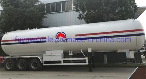 Asme Standard M L Cbm Axles Lpg Tank Semi Trailer China