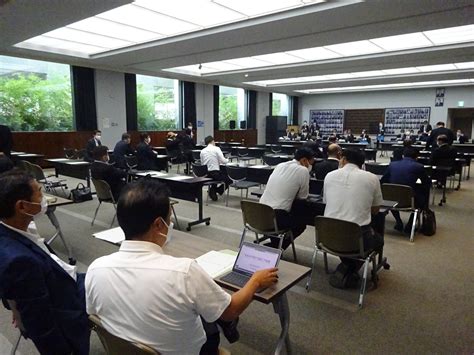 令和4年第3回定例会提出議案等説明会。 当選したらこうなった 茨城県議会議員「といた和之」の活動日記