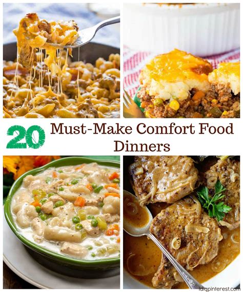 Comfort Food Dinners To Try Comfort Food Recipes Dinners Comfort