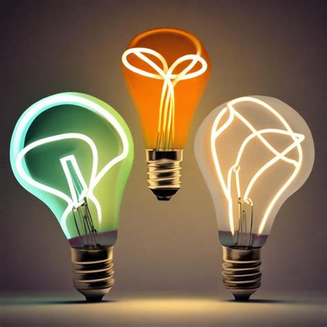 Using Light Bulbs Of Different Shapes Show The Merg