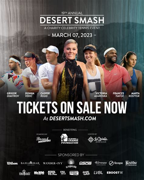 Desert Smash 2023 Tickets La Quinta La Quinta Resort Club Curio