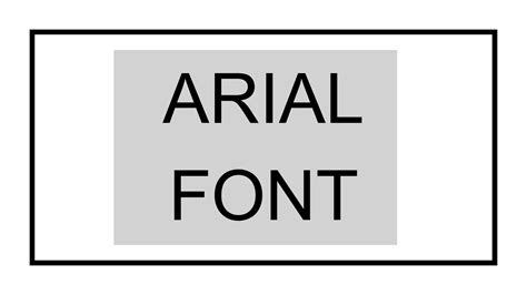 Arial Font Free Download