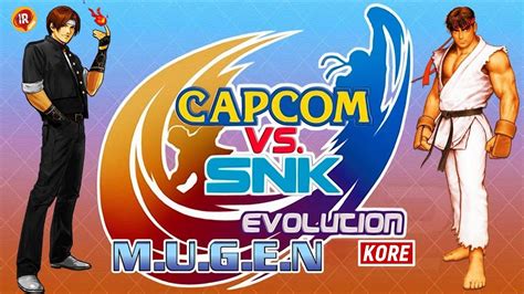 Capcom Vs SNK Evolution Kore Kyo Vs Ryu Mugen YouTube