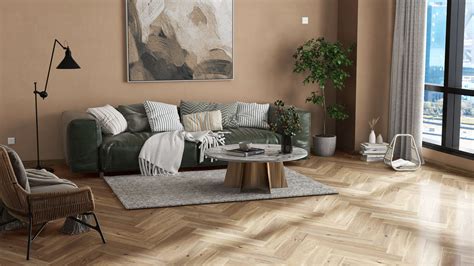 Vista Original Nutmeg Oak Herringbone Select Floors And Tiles