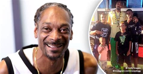 Snoop Dogg Hugs His Handsome Nephews In A Throwback Photo