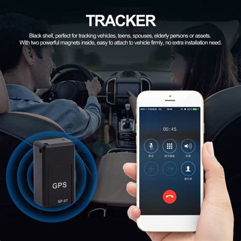 Mini Rastreador Magn Tico Inteligente Para Carro Localizador Gps