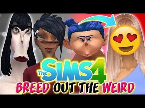 The Sims 4 Breed Out The Weird Challenge EXTREME SLIDER EDITION