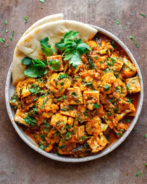 Vegan Curry With Tofu Rainbow Plant Life