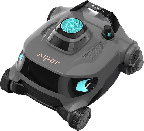 Aiper Elite Pro Wall Climbing Cordless Robotic Pool Cleaner Gray New