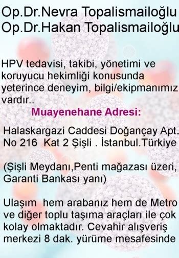 Kondilom HPV Genital Siğil Tedavi Merkezi İstanbul