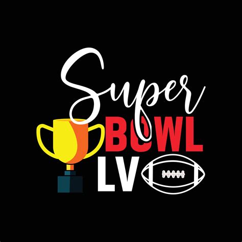 Super bowl LV vector t-shirt design. Super Bowl t-shirt design. Can be ...