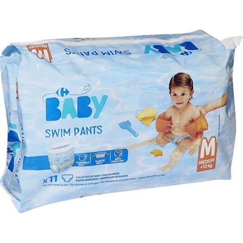 Couches Culotte De Bain Taille M 12 Kg Pants CARREFOUR BABY Le