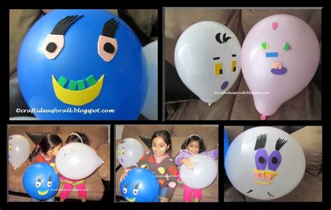 Craft Ideas for all: Fun Balloon Critters Craft for kids