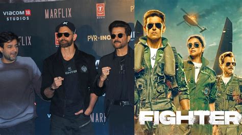 Fighter Trailer Launch Event Hrithik Roshan Anil Kapoor Siddharth