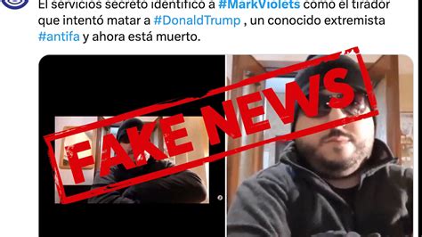 La Fake News Su Marco Violi Spacciato Per Attentatore Di Trump La