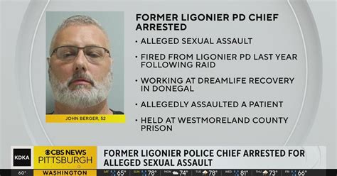 Former Ligonier Police Chief Arrested For Alleged Sexual Assault Cbs