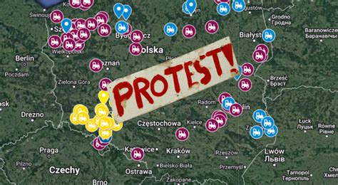 Protest Rolnik W Sprawd Aktualn Map Strajk W