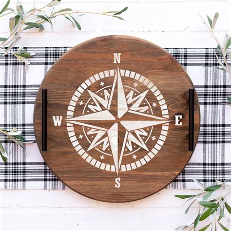 Compass Stencil Design Nautical Compass Stencils Beach Stencil