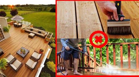 Entretenir Une Terrasse En Bois Les Cinq Erreurs Viter