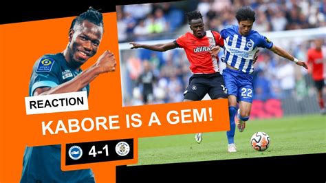 First Premier League Defeat Brighton Luton Town Match Review