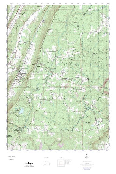 Mytopo Valley Head Georgia Usgs Quad Topo Map