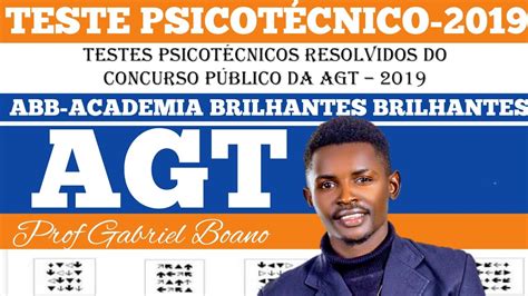 76 46 33 76 43 33 CONCURSO PÚBLICO DA AGT 2019 TESTE PSICOTÉCNICO