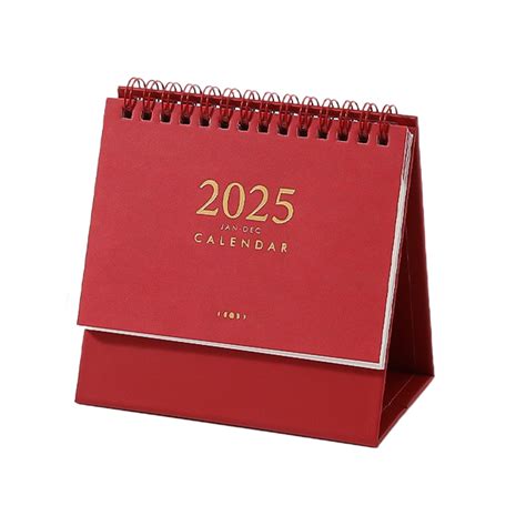 Potrochi Desk Calendar Yearly Desk Top Calendar Mini