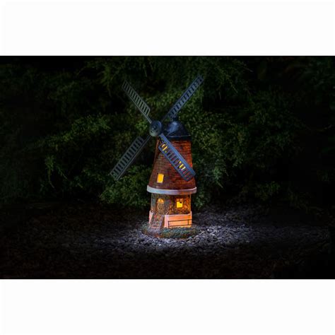 Solar Powered Light And Motion Windmill Solar Lighting Bandm