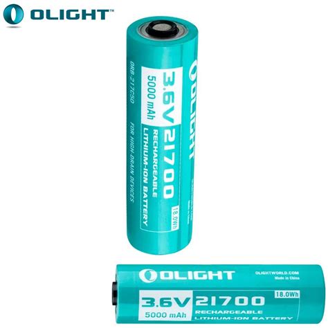 Olight 5000mah 21700 Rechargeable Battery Powa Beam