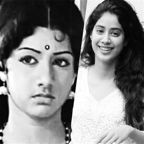 Jhanvi Kapoor as Heroine Sridevi | Sridevi's biopic! Who plays which role?