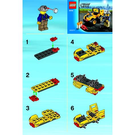 Lego Mining Quad Set 30152 Instructions Brick Owl Lego Marketplace