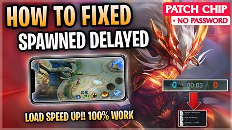 Latest Fix Spawn Delay Issue In Mobile Legends Tips Tricks