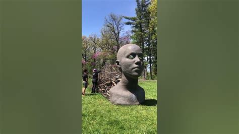 Of The Earth Artist Olga Ziemska Builds Ona Sculpture At The Morton