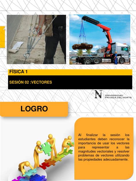 Clase S02 Ppt Vectores Pdf Vector Euclidiano Fuerza