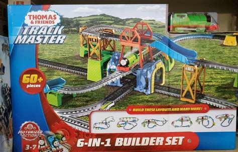 NEW IN BOX! Thomas Friends TrackMaster Percy 6-in-1 Motorized Engine ...