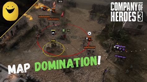 MAP DOMINATION Company Of Heroes 3 3vs3 Multiplayer US