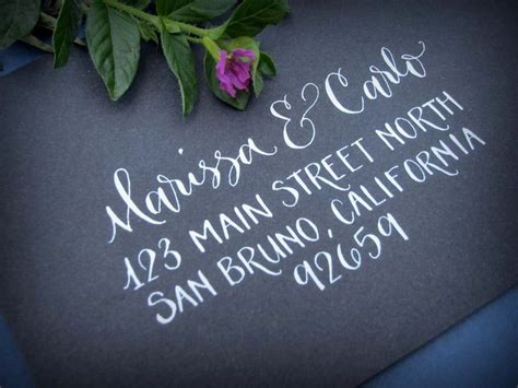 Fonts For Wedding Invitation Envelopes Best Of Calligraphy Ideas That