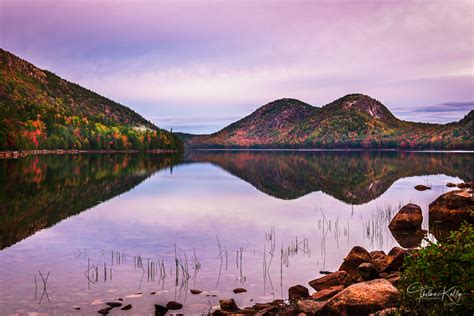 Sunrise At Jordan Pond Acadia National Park Maine Thelma Kelly