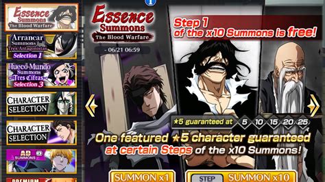 Bleach Brave Souls Essence June Main Youtube