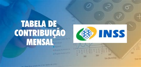 Tabela de contribuição mensal Yexux