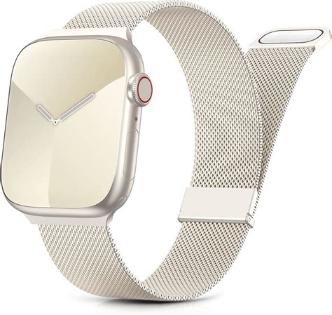 Yoohoo Adjustable Metal Strap Compatible With Apple Watch Straps 38mm