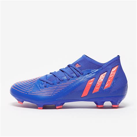 Adidas Predator Edge 3 FG Hi Res Blu Turbo Hi Res Blu Scarpe Calcio