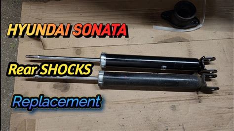 HoW To Hyundai Sonata Limited GLS Rear Shock Replacement YouTube