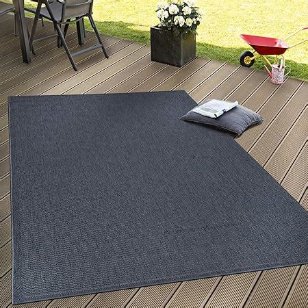 Paco Home Intérieur Extérieur Tissage À Plat Tapis Terrasses Tapis