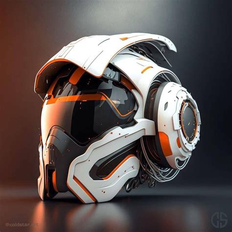 Coldstar Art Futuristic Helmet Futuristic Motorcycle Custom